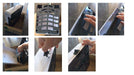 JVD - Distributeur Essuie-Mains pour Papier Format Plié - Gris - 899733 Distributeur essuie-mains plié JVD 